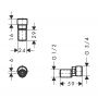Hansgrohe złącze S 94140000 zdj.2