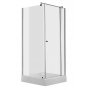 Kabina kwadratowa z drzwiami uchylnymi 80 cm Deante Cubic KTI 044K zdj.1