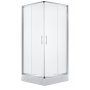 Deante Vigo kabina kwadratowa 90 cm transparentne/chrom KTO041P zdj.1