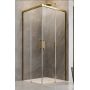 Radaway Idea Gold KDD drzwi prysznicowe 70 cm lewe złoty połysk/szkło przezroczyste 387065-09-01L zdj.1