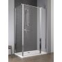 Radaway Eos II KDJ drzwi prysznicowe 110 cm prawe szkło przezroczyste 3799423-01R zdj.1