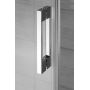 Radaway Espera DWD drzwi wnękowe 140 cm dwuczęściowe chrom/szkło przezroczyste 380240-01/380224-01 zdj.3