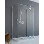Radaway Essenza New KDJ+S drzwi prysznicowe 80 cm prawe chrom/szkło przezroczyste 385021-01-01R zdj.1