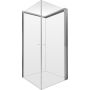Duravit OpenSpace kabina prysznicowa 80 cm kwadratowa szkło przezroczyste 770001000010000 zdj.1
