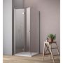 MAW Flex kabina prysznicowa 90x90 cm kwadratowa lewa platynowo-srebrny/szkło przezroczyste AF4009090L2360 zdj.1