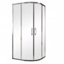 Kabina prysznicowa (drzwi suwane) 90 cm 1/4 koła Hüppe Ena 120604.069.321 zdj.1