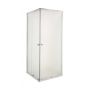 Outlet - Invena Parla kabina prysznicowa 80 cm kwadratowa chrom/szkło przezroczyste AK-48-185 zdj.1