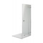 Koło Next drzwi prysznicowe 90 cm wnękowe prawe szkło przezroczyste HDRF90222003R zdj.1