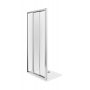 Koło First drzwi prysznicowe 90 cm wnękowe 3-elementowe szkło przezroczyste ZDRS90222003 zdj.1
