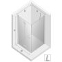New Trendy New Soleo kabina prysznicowa 120x90 cm prostokątna chrom połysk/ D-0149A/D-0151B zdj.2