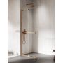 New Trendy Smart Copper Brushed ścianka prysznicowa walk-in 120 cm miedź szczotkowany/szkło przezroczyste EXK-7780-WL zdj.1