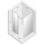 New Trendy Diora kabina prysznicowa 100x90 cm chrom/szkło przezroczyste EXK-1303/EXK-1306 zdj.2