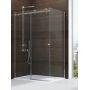 New Trendy Diora kabina prysznicowa 100x90 cm chrom/szkło przezroczyste EXK-1303/EXK-1306 zdj.1
