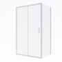 Oltens Fulla drzwi prysznicowe 21202100 + Oltens Fulla ścianka prysznicowa 22100100 zdj.1