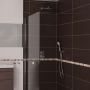 Omnires Marina Walk-in ścianka prysznicowa 120 cm chrom/szkło przezroczyste DNR12XCRTR zdj.4
