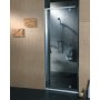 Omnires S90 drzwi prysznicowe 90 cm wnękowe chrom/szkło przezroczyste S-90DCRTR zdj.2