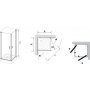 Kabina prysznicowa chrom+transparent ESKR2-90 Ravak Elegance 1JE70A00Z1 zdj.2