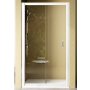 Ravak Rapier drzwi prysznicowe przesuwne satyna + transparent NRDP2-100 P 0NNA0U0PZ1 zdj.1