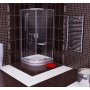 Kabina prysznicowa półokrągła aluminium+transparent Ravak Blix BLCP4-90 X3B270C00Z1 zdj.3