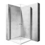 Rea Easy Space N2 kabina prysznicowa 80 cm kwadratowa szło przezroczyste REA-K5413 zdj.1