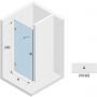 Riho Scandic NXT X101 drzwi prysznicowe 100 cm wnękowe prawe czarny mat/szkło przezroczyste G001008121 zdj.2