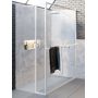 Riho Lucid GD402 Walk-In kabina prysznicowa 120x30 cm wolnostojąca biały mat/szkło przezroczyste G005035122 zdj.1