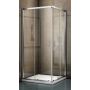 Riho Hamar 2.0 kabina prysznicowa 100x100 cm prostokątna chrom błyszczący/szkło przezroczyste G007006120 zdj.1