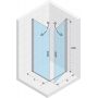 Riho Novik Z209 kabina prysznicowa 100x80 cm prostokątna chrom/szkło przezroczyste GZ2080100 zdj.2