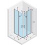 Riho Novik Z207 kabina prysznicowa 90x90 cm kwadratowa chrom/szkło przezroczyste GZ3090090 zdj.2