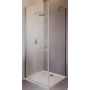 Riho Novik Z201 kabina prysznicowa 90 cm kwadratowa chrom/szkło przezroczyste GZ5090090 zdj.1