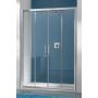 Sanplast TX drzwi przesuwne D4/TX5b-170 cm srebrny błyszczący/szkło przezroczyste 600-271-1270-38-401 zdj.1