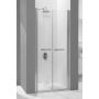Sanplast Prestige III drzwi prysznicowe 80 cm DD/PRIII biały/szkło przezroczyste 600-073-0920-01-401 zdj.1