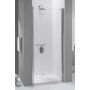 Sanplast Prestige III drzwi prysznicowe 80 cm srebrny błyszczący/szkło przezroczyste 600-073-0730-38-401 zdj.1
