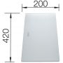 Blanco deska kuchenna szkło białe satynowe 225335 zdj.2