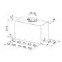 Franke Box Flush Evo Basic okap kuchenny 52 cm podszafkowy szary 305.0729.554 zdj.2
