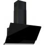 Globalo Design Zenesor 90.2 okap kuchenny 90 cm przyścienny czarny ZENESOR_90_2_BLACK zdj.1