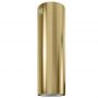 Globalo Exclusive Cylindro Isola okap kuchenny 39 cm wyspowy jasny złoty mat CYLINDRO_ISOLA_39_7_LIGHT_GOLD_MAT zdj.1