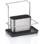 Kela Palita organizer 20x11,5x19 cm czarny/stal 12156 zdj.1