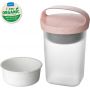 Koziol Buddy pojemnik śniadaniowy 700 ml różowy/biały/przezroczysty 3242288 zdj.2