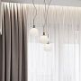 Maytoni Erich lampa wisząca 1x40W biała/złota MOD221-PL-01-G zdj.5