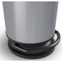 Rotho Paso IML kosz na śmieci 20 l z pedałem srebrny metaliczny 1015510264 zdj.2