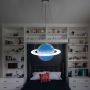 Abigali Glob lampa wisząca 1x48W LED niebieska GLOB zdj.4
