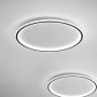 Abigali Modern plafon 1x36W LED czarny/biały MD1803-R50-Y zdj.6