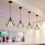 Abigali Diamond lampa wisząca 1x40W czarna/biała CHNR-E27 zdj.4