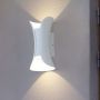 Abigali White kinkiet zewnętrzny 2x5W LED biały KMW2X5WW zdj.4