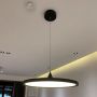 Abigali Disc lampa wisząca 1x16W LED czarna/biała CHUA-16W-NW zdj.4