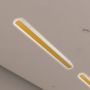 Abigali Interior lampa podsufitowa 1x28W LED złoty/biała WALL-1M-GOLD zdj.4