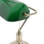 Abigali Home lampa biurkowa 1x40W mosiądz/zielony BANKER zdj.4