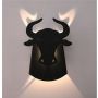 Abigali Origami Bull kinkiet 1x6W LED czarny BULL-B zdj.3