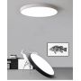 Abigali Modern plafon 1x20W LED biały MD1001-30-BW-W zdj.3